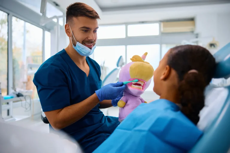 Pediatric oral health check