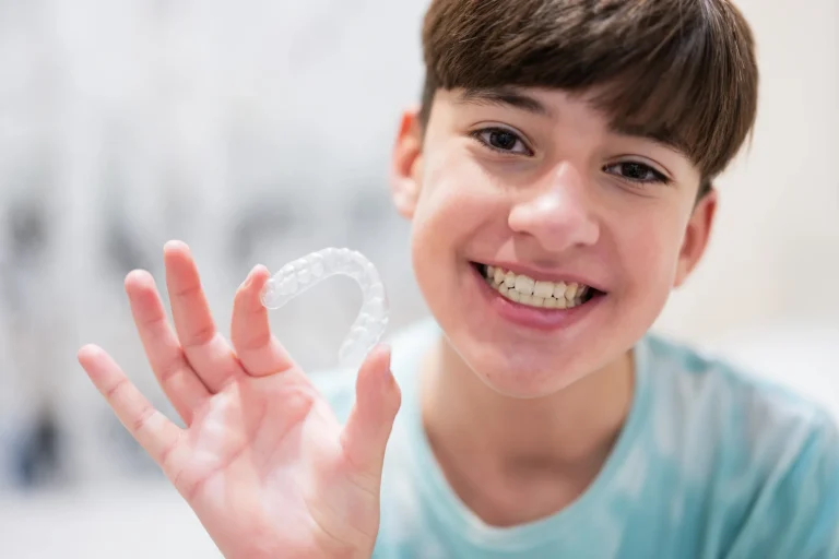 Pediatric orthodontic consultation