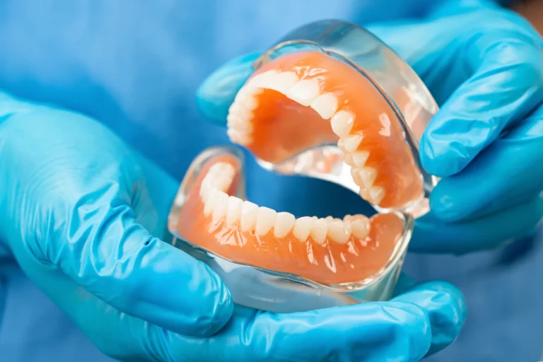 Denture fitting consultation