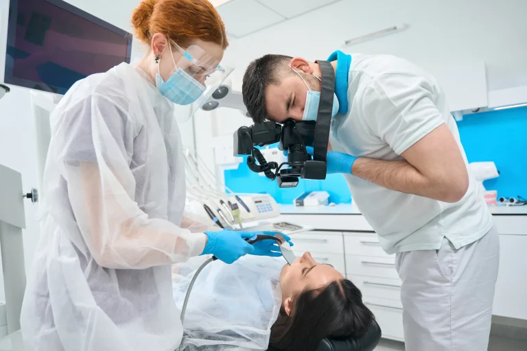 Oral surgery consultation